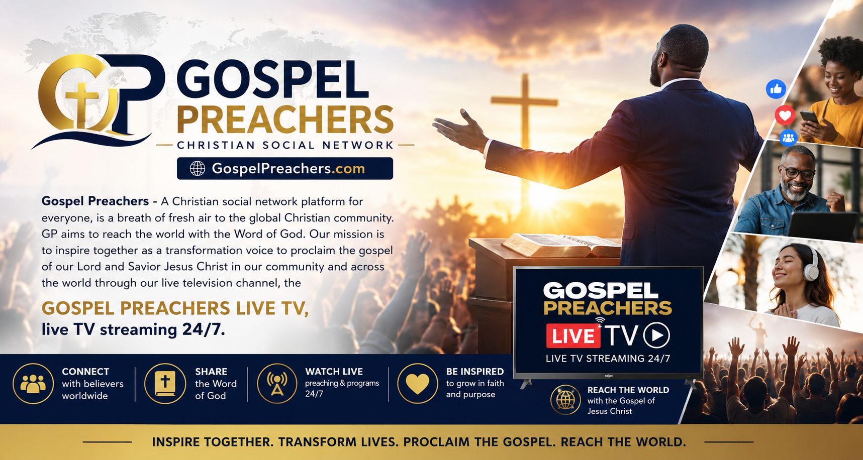 Gospel Preachers Christian Social Network | GospelPreachers.com